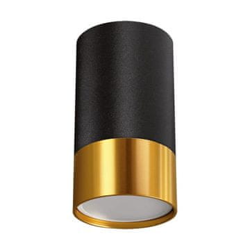 Ideus Dekorativna stropna svetilka, črno-zlata, pozavna, GU10, 35W, IP20, Ideus 04123