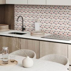 COLORAY PVC lepilne ploščice z vzorcem, idealne za hodnik, valoviti vzorec 10x40x20 cm