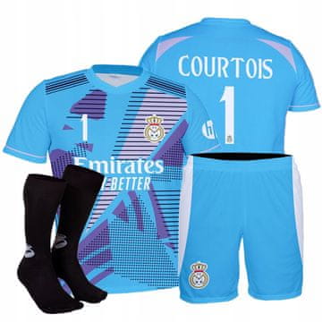 BIG COURTOIS Real Blue Nogometni komplet dresa MAJICA KRATKE HLAČE NOGAVICE COURTOIS 134 Real Blue Nogometni komplet dresa MAJICA KRATKE HLAČE NOGAVICE