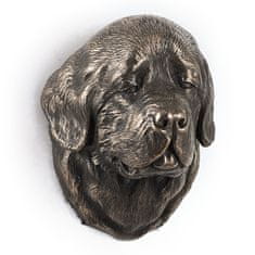 Artdog Nova Fundlandija, Nova Fundlandija, Waterloo - kipec psa, viseči doprsni kip, edinstvena dekoracija za ljubitelja psov, ki jo je izdelalo podjetje Art-Dog