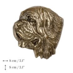 Artdog Bernard, pes bernardca - spominska plošča s psom, personalizirano zahvalno sporočilo, priznanje, diploma s posvetilom blagovne znamke Art-Dog