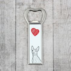 Artdog Ameriški brezdlaki terier - odpirač za steklenice s psom, personaliziran odpirač za hladilnik, edinstveno darilo za moškega znamke Art-Dog