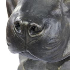 Ameriški staffordshire terier, Amstaff, Amstaf I - urna za pasji pepel, pasji doprsni kip, velika pasja glava za vrt, znamke