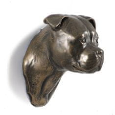 Artdog Ameriški staffordshire terier, Amstaff, Amstaf I - kipec psa, viseči doprsni kip, edinstvena dekoracija za ljubitelje psov znamke Art-Dog