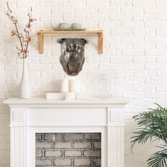 Artdog Ameriški staffordshire terier, Amstaff, Amstaf I - kipec psa, viseči doprsni kip, edinstvena dekoracija za ljubitelje psov znamke Art-Dog