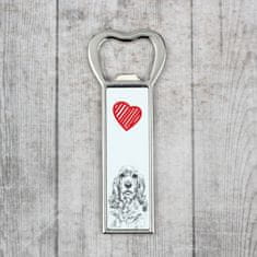 Artdog Ameriški koker španjel - odpirač za steklenice s psom, personaliziran odpirač za hladilnik, edinstveno darilo za moškega znamke Art-Dog
