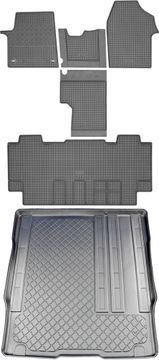 shumee Citroen Jumpy III SpaceTourer L2 Medium VAN (5-vratni) od 01.2016 komplet - gumijaste avtotesnine + zaščitna preproga za prtljažnik