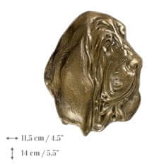 Artdog Basset Hound - spominska plošča s psom, personalizirano zahvalno sporočilo, nagrada in diploma s posvetilom blagovne znamke Art-Dog