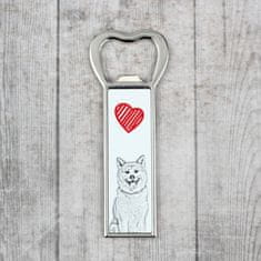 Artdog Akita, Akita Inu - odpirač za steklenice s psom, personaliziran odpirač za hladilnik, edinstveno darilo za moškega znamke Art-Dog