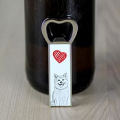 Artdog Akita, Akita Inu - odpirač za steklenice s psom, personaliziran odpirač za hladilnik, edinstveno darilo za moškega znamke Art-Dog