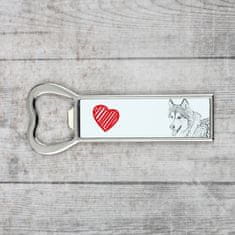 Artdog Aljaški malamut - odpirač za steklenice s psom, personaliziran odpirač za hladilnik, edinstveno darilo za moškega znamke Art-Dog