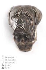 Artdog Bordeauxska doga, francoski mastif I - kipec psa, viseči doprsni kip, edinstvena dekoracija za ljubitelje psov znamke Art-Dog