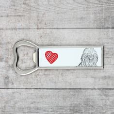 Artdog Affenpinscher - odpirač za steklenice s psom, personaliziran odpirač za hladilnik, edinstveno darilo za moške znamke Art-Dog