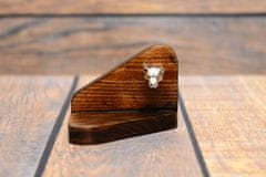 Artdog Ameriški staffordshire terier, Amstaff, Amstaf - lesen pasji svečnik, držalo za čajne svečke, spominek za psa znamke Art-Dog