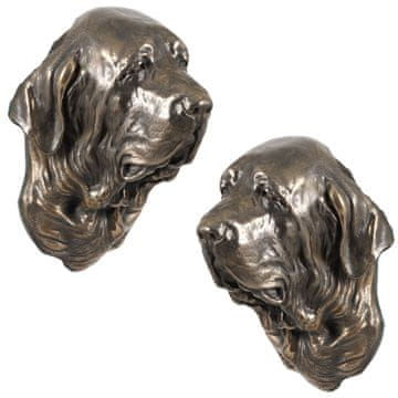 Artdog Fila Brasileiro, brazilski mastif - kipec psa, viseči doprsni kip, edinstvena dekoracija za ljubitelje psov znamke Art-Dog