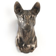 Artdog Basenji, Basenji, Kongo pes - pasja figurica, viseči doprsni kip, edinstvena dekoracija za ljubitelja psov znamke Art-Dog