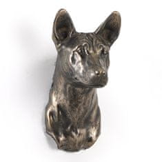 Artdog Basenji, Basenji, Kongo pes - pasja figurica, viseči doprsni kip, edinstvena dekoracija za ljubitelja psov znamke Art-Dog