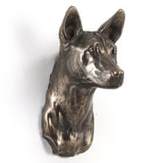 Artdog Basenji, Basenji, Kongo pes - pasja figurica, viseči doprsni kip, edinstvena dekoracija za ljubitelja psov znamke Art-Dog