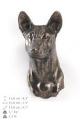 Artdog Basenji, Basenji, Kongo pes - pasja figurica, viseči doprsni kip, edinstvena dekoracija za ljubitelja psov znamke Art-Dog