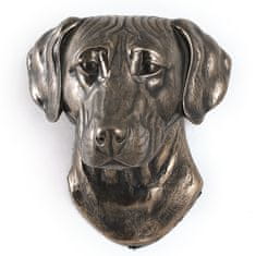 Artdog Rodezijski grebenar, afriški lev - kipec psa, viseči doprsni kip, edinstvena dekoracija za ljubitelje psov znamke Art-Dog