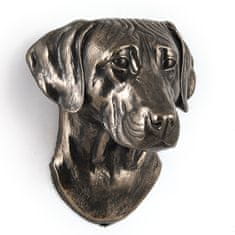 Artdog Rodezijski grebenar, afriški lev - kipec psa, viseči doprsni kip, edinstvena dekoracija za ljubitelje psov znamke Art-Dog