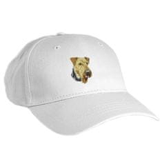 Artdog Airedale terier, Waterside terier - našitek v obliki psa, vezeni našitek, edinstvena dekoracija nahrbtnika znamke Art-Dog