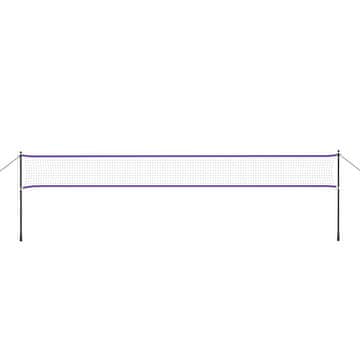 Northix Mreža za badminton 600x60 cm s polnim pokrovom