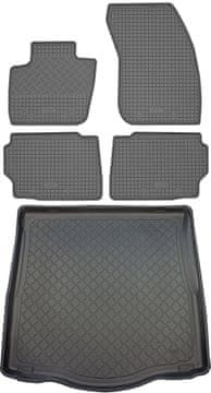 shumee Ford Mondeo V Liftback Hatchback (5-vratni) od 01.2015 komplet - gumijaste avtotesnine + zaščitna preproga za prtljažnik