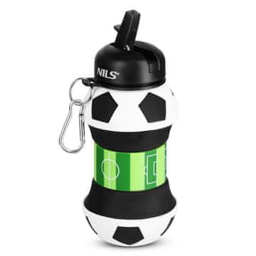 0.00023 Silikonska zložljiva skodelica 550 ml - Nogometni dizajn