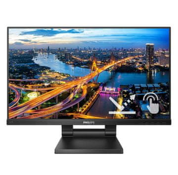 shumee Philips 23,8", 1920 x 1080, IPS, raven, V 183 mm, Š 66 mm, napredni InCell Touch (zaščita proti bleščanju), 242B1TC/00