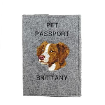Artdog Bretanski španjel, bretonski epanjel - etui za pasji potni list, ovitek za dokumente, potovalno darilo znamke Art-Dog