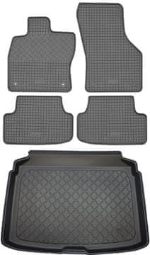 shumee Audi A3 8V Sportback (5-vratni) od 02.2013-03.2020 komplet - gumijaste avtotesnine + zaščitna preproga za prtljažnik