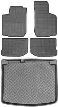 shumee Volkswagen Golf IV Hatchback od letnikov 1998-2003 komplet - gumijaste avtotesnine + zaščitna preproga za prtljažnik