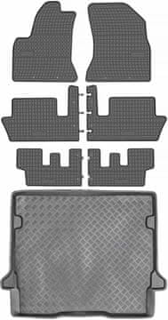 shumee Citoren C4 Picasso I Minivan od letnikov 2006-2013 komplet - gumijaste avtotesnine + zaščitna preproga za prtljažnik