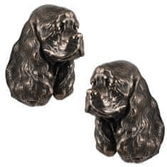 Artdog Ameriški koker španjel - pasja figurica, viseči doprsni kip, edinstvena dekoracija za ljubitelje psov znamke Art-Dog