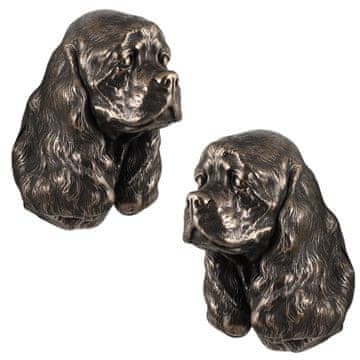 Artdog Ameriški koker španjel - pasja figurica, viseči doprsni kip, edinstvena dekoracija za ljubitelje psov znamke Art-Dog