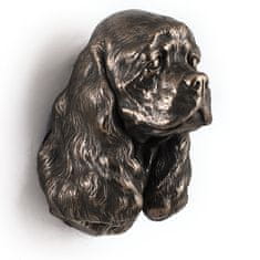 Artdog Ameriški koker španjel - pasja figurica, viseči doprsni kip, edinstvena dekoracija za ljubitelje psov znamke Art-Dog
