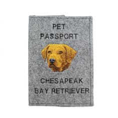 Artdog Prinašalec iz zaliva Chesapeake - etui za pasji potni list, ovitek za dokumente, darilo za potovanje znamke Art-Dog