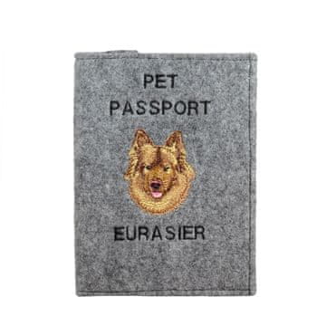 Artdog Evrazijsko ovčar, evrazijski ovčar - etui za pasji potni list, ovitek za dokumente, potovalno darilo znamke Art-Dog