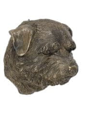 Artdog Norfolški terier II - pasja figurica, viseči doprsni kip, edinstvena dekoracija za ljubitelja psov znamke Art-Dog