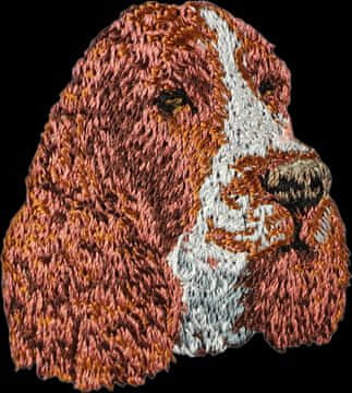 Artdog Angleški springer španjel - našitek v obliki psa, vezeni našitek, edinstvena dekoracija nahrbtnika znamke Art-Dog