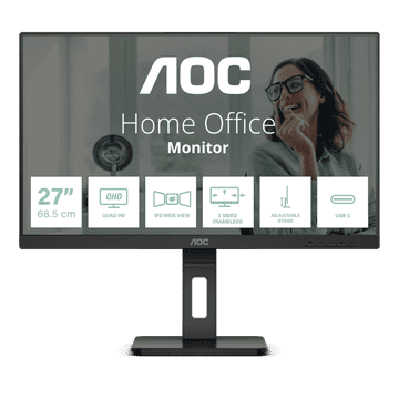 AOC Q27P3CV 27ˇ QHD IPS 100Hz USB-C PD poslovni monitor