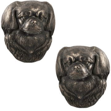 Artdog Tibetanski španjel - pasja figurica, viseči doprsni kip, edinstvena dekoracija za ljubitelja psov znamke Art-Dog