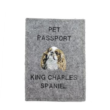 Artdog Cavalier King Charles španjel I - etui za pasji potni list, ovitek za dokumente, potovalno darilo znamke Art-Dog