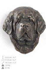 Artdog Bernard, pes bernardca - kipec psa, viseči doprsni kip, edinstvena dekoracija za ljubitelje psov znamke Art-Dog