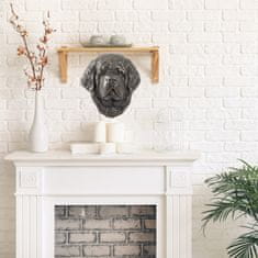 Artdog Bernard, pes bernardca - kipec psa, viseči doprsni kip, edinstvena dekoracija za ljubitelje psov znamke Art-Dog