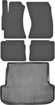 shumee Subaru Legacy IV Kombi od letnikov 2003-2009 komplet - gumijaste avtotesnine + zaščitna preproga za prtljažnik