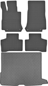 shumee Mercedes GLC I X253 SUV od letnika 2015-2022 komplet - gumijaste avtotesnine + zaščitna preproga za prtljažnik