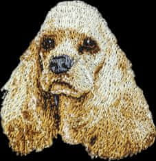 Artdog Ameriški koker španjel - našitek v obliki psa, vezeni našitek, edinstvena dekoracija nahrbtnika znamke Art-Dog