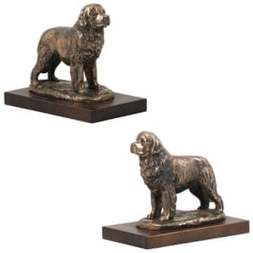 Artdog Nova Fundlandija, Nova Fundlandija, Waterloo - kipec psa, pisarniška figurica, pokal za pasjo razstavo Art-Dog